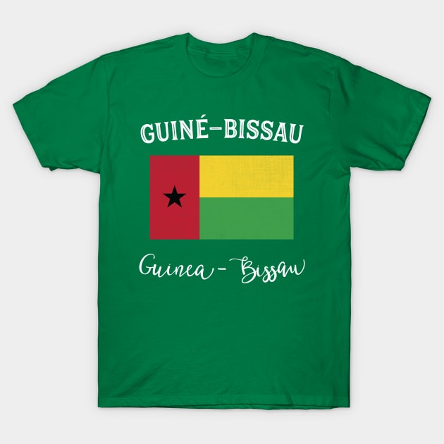 Guinea-Bissau Flag T-Shirt by phenomad